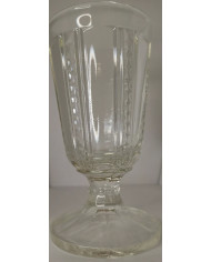 Glass water goblet from the interwar period