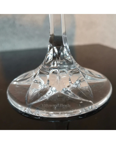Signed crystal glass by Villeroy & Boch from Tulip series for wine or water