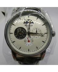 Wojtek Automatic mechanical watch with visible balance wheel