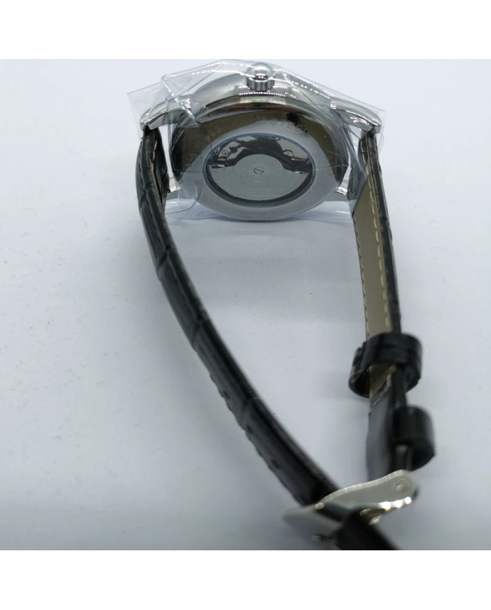 Wojtek Automatic mechanical watch with visible balance wheel