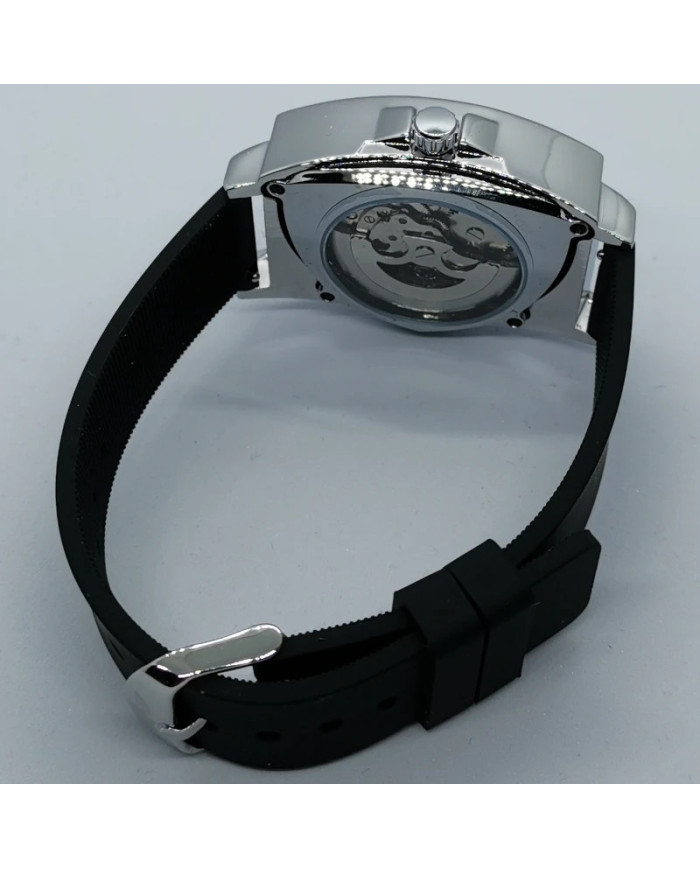 Triangular skeleton automatic mechanical watch