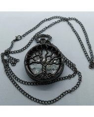 Tree of Life pocket watch on a chain