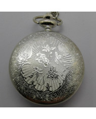 Zegarek kieszonkowy relief słońce księżyc